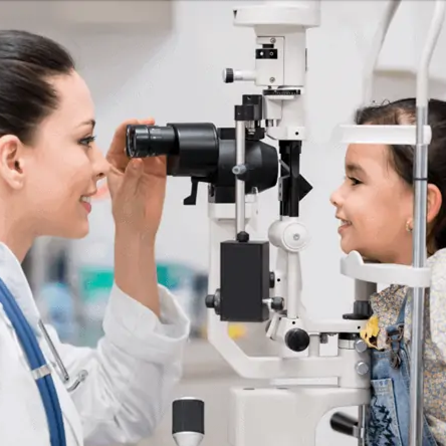 pediatric eye exam in Portland